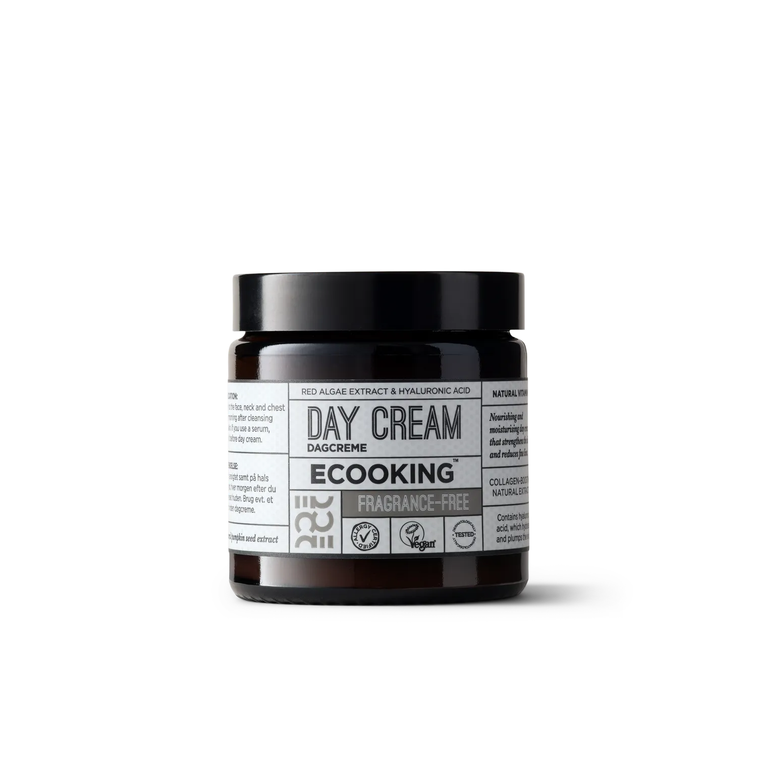 Ecooking Day Cream dagcreme 50 ml parfumefri til tør hud