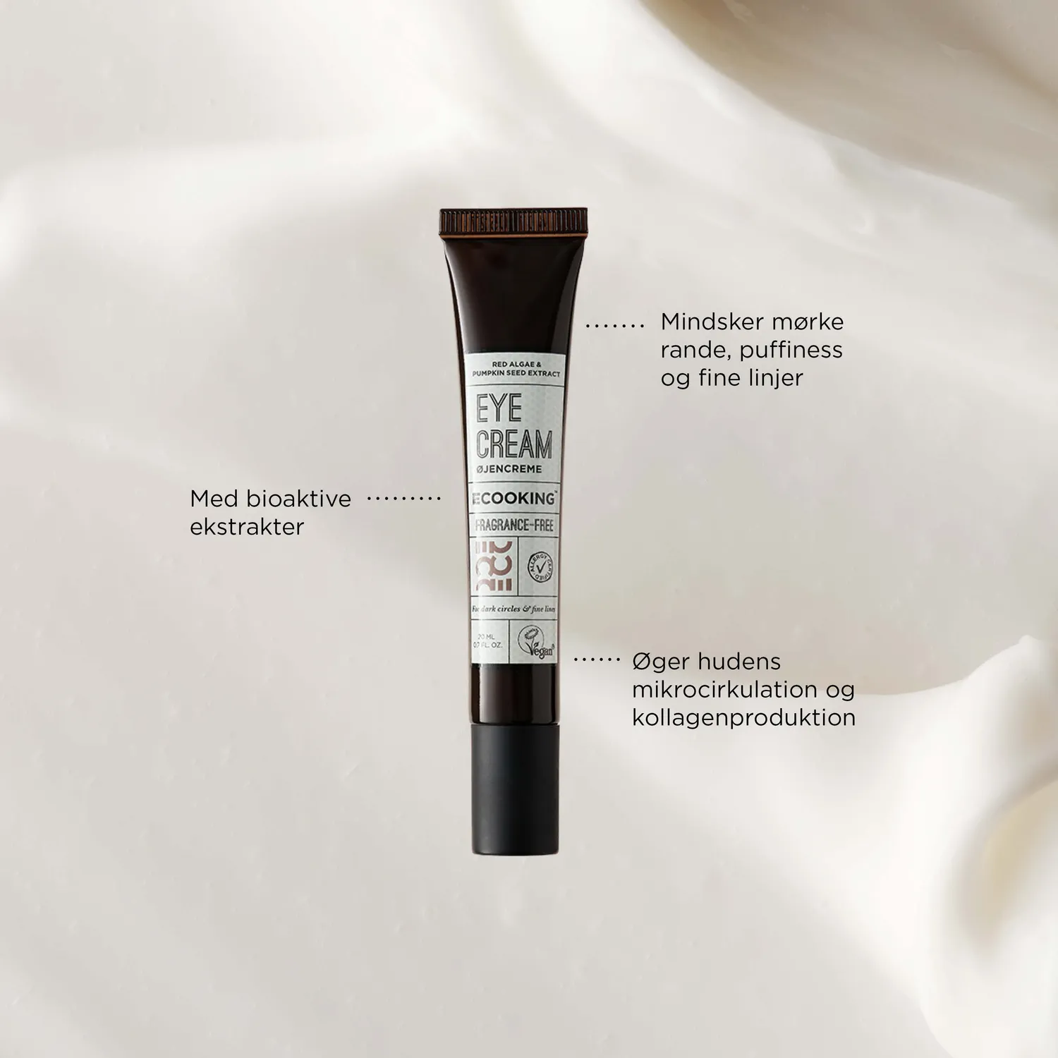 Ecooking Eye Cream øjencreme – kølende med metal
