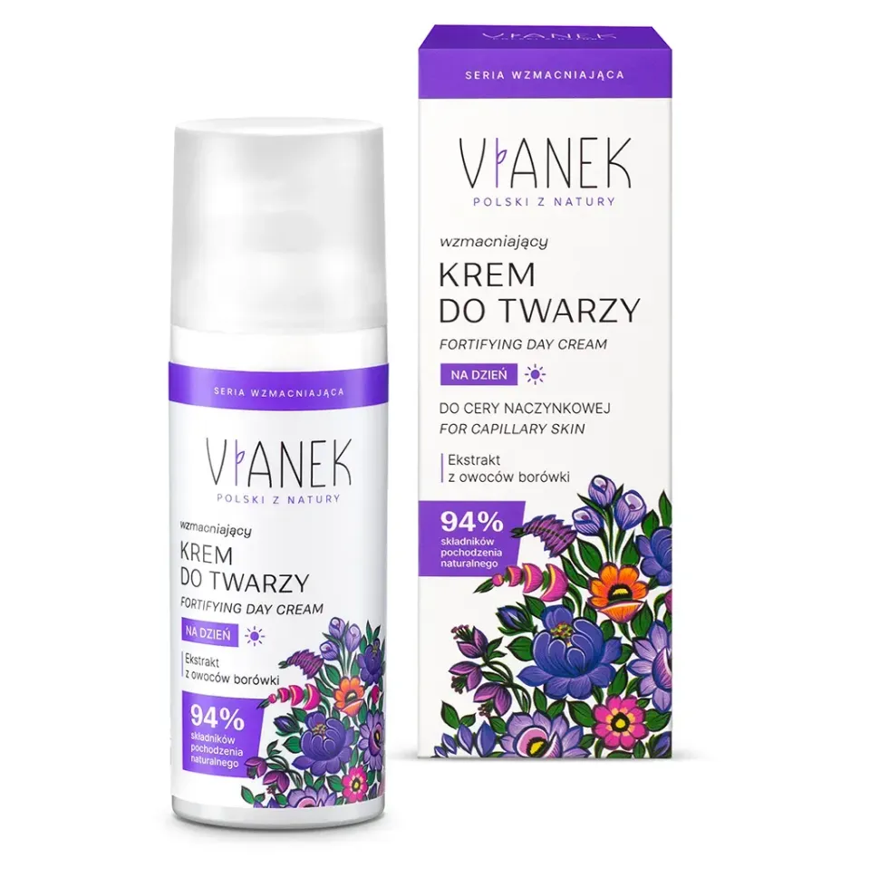 Sylveco Vianek styrkende dagcreme 50 ml rødme
