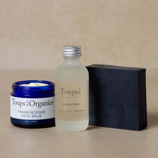 Toups and Co. Organics Essential Facial Set ansigtssæt uren hud