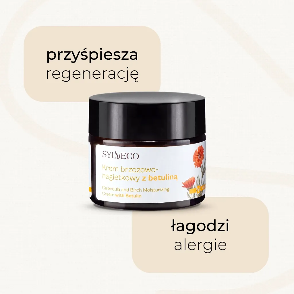 Sylveco Birk Morgenfrue Ansigtscreme med Betulin