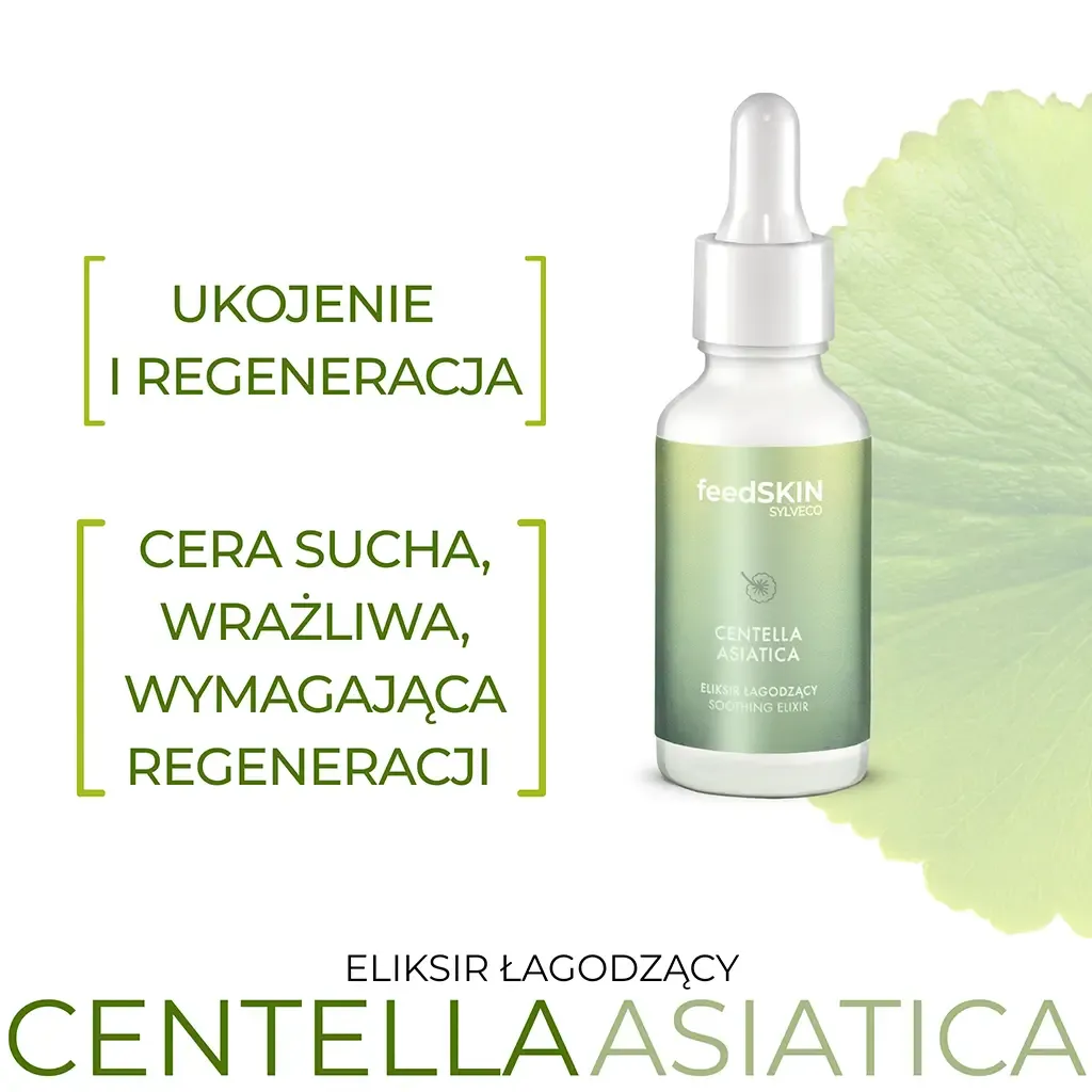 Sylveco Feedskin eliksir serum med centella og EGCG