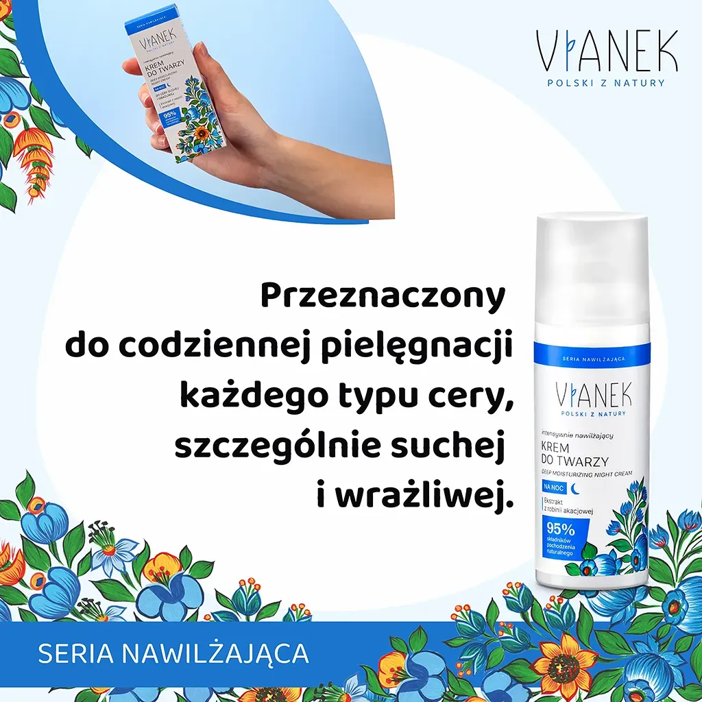 Sylveco Vianek Natcreme urea natcreme