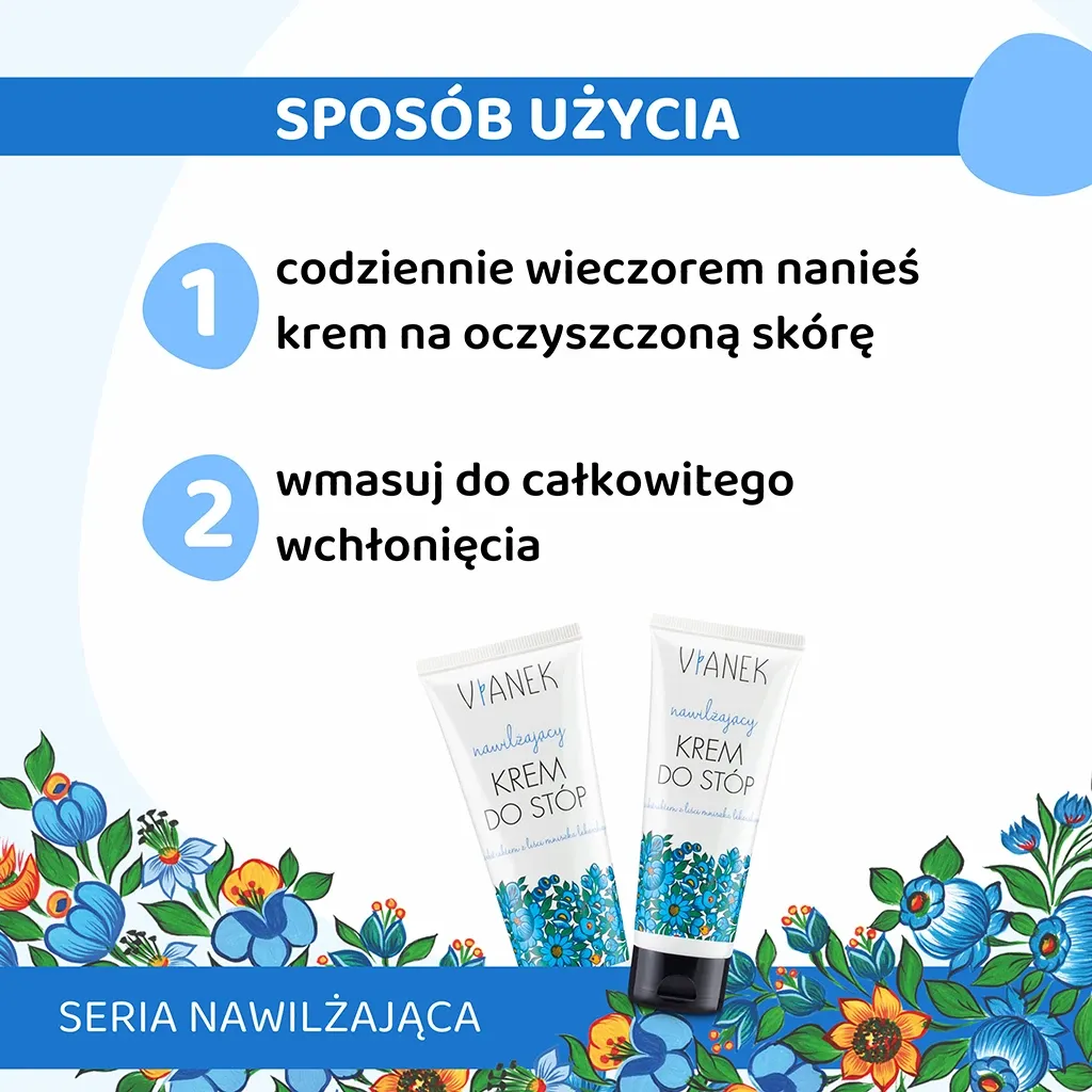 Vianek fugtgivende fodcreme 10% urea 75 ml