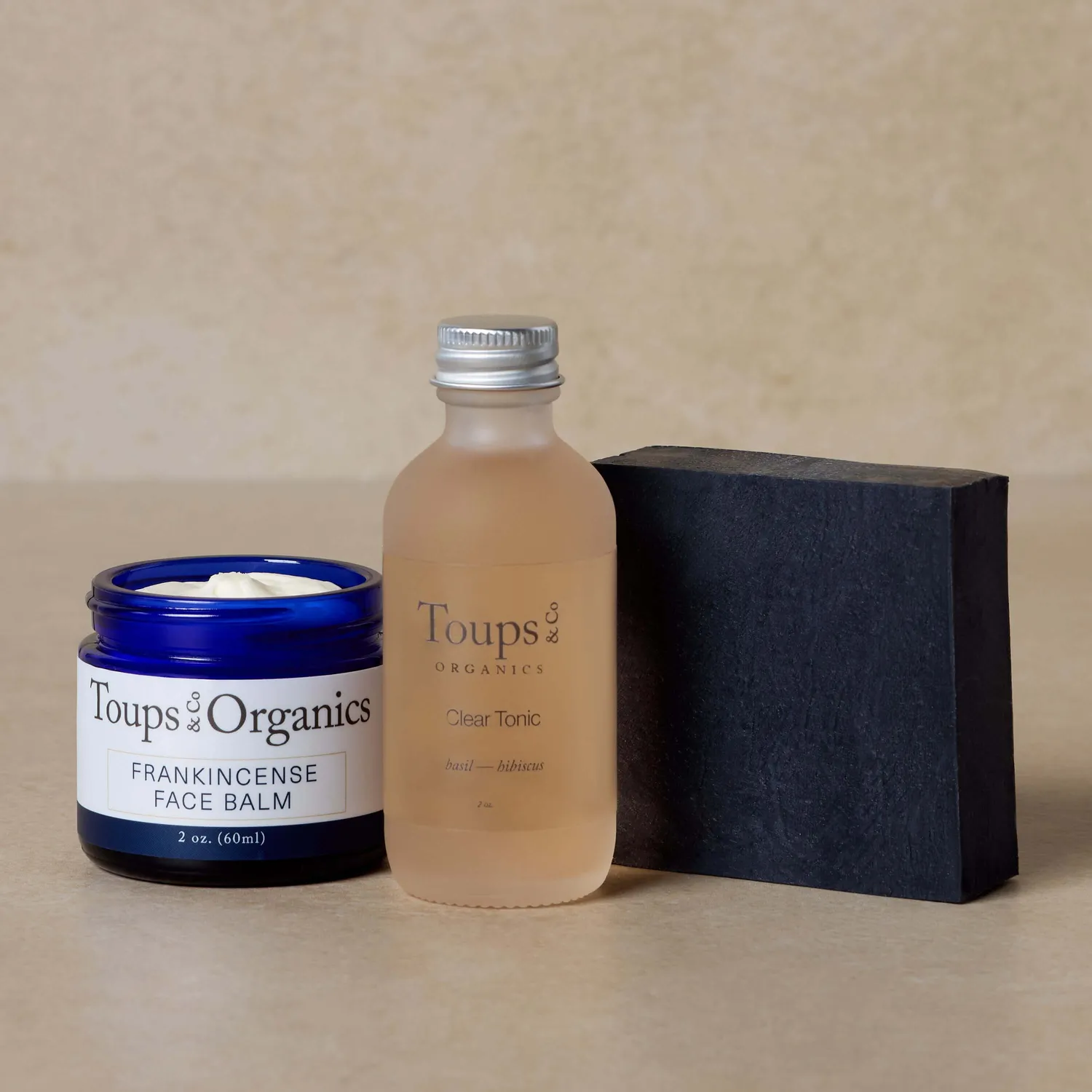 Toups and Co. Organics Essential Facial Set ansigtssæt uren hud