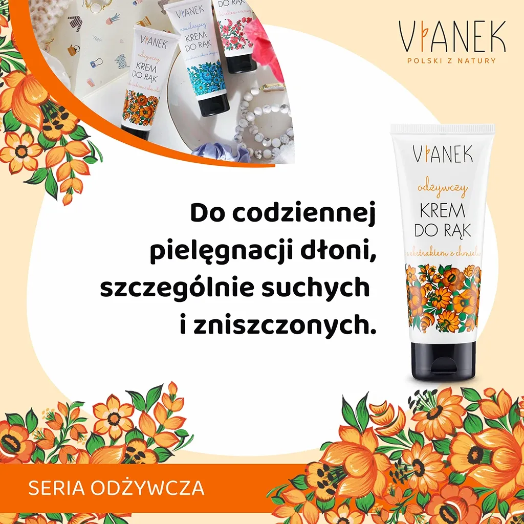 Vianek Nærende håndcreme 75 ml tør hud