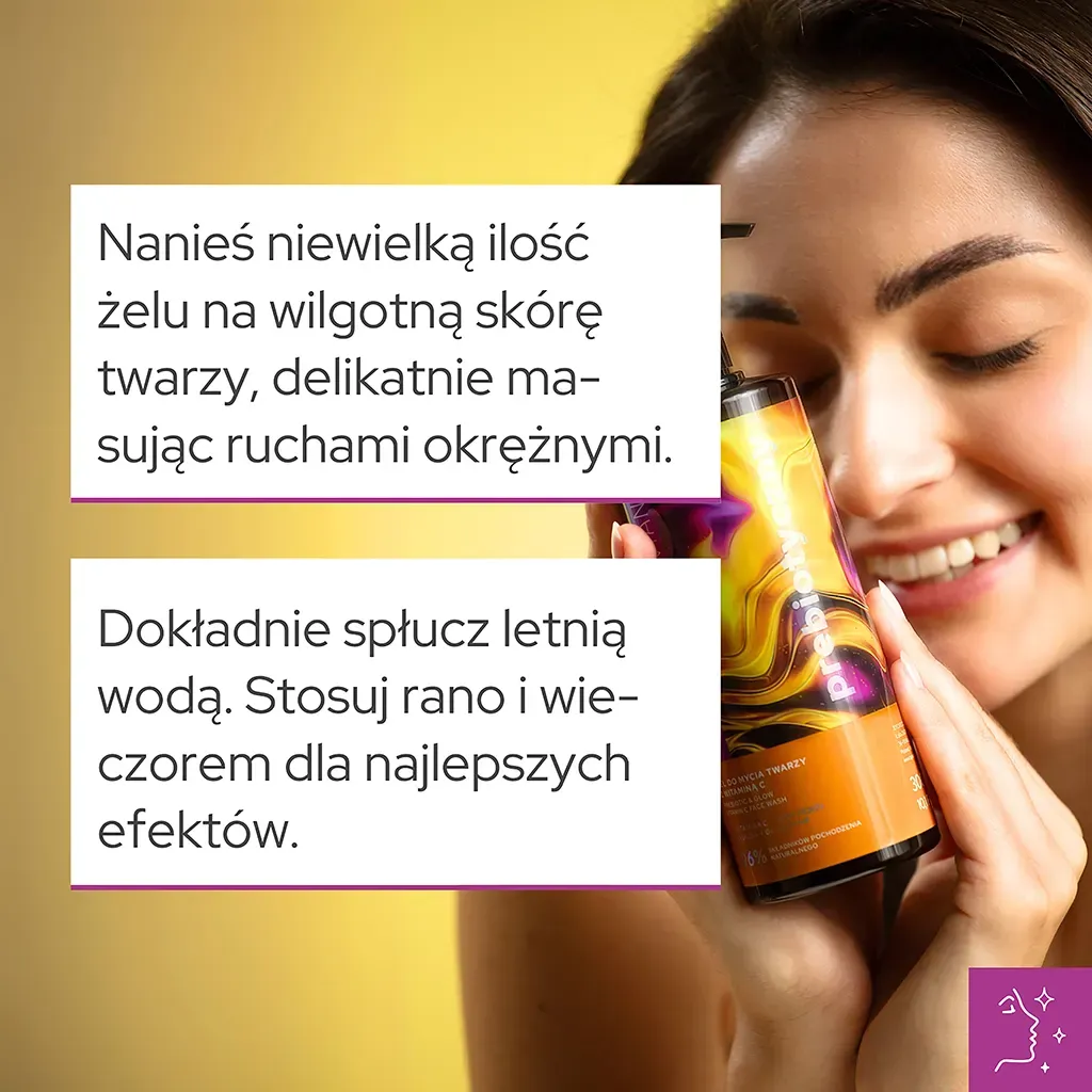 Sylveco Vianek Prebiotisk ansigtsgel C-vitamin glød