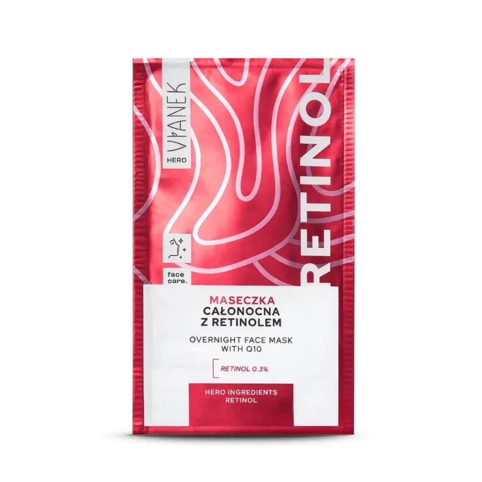 Vianek Hero Retinol natmaske 10 ml sachet