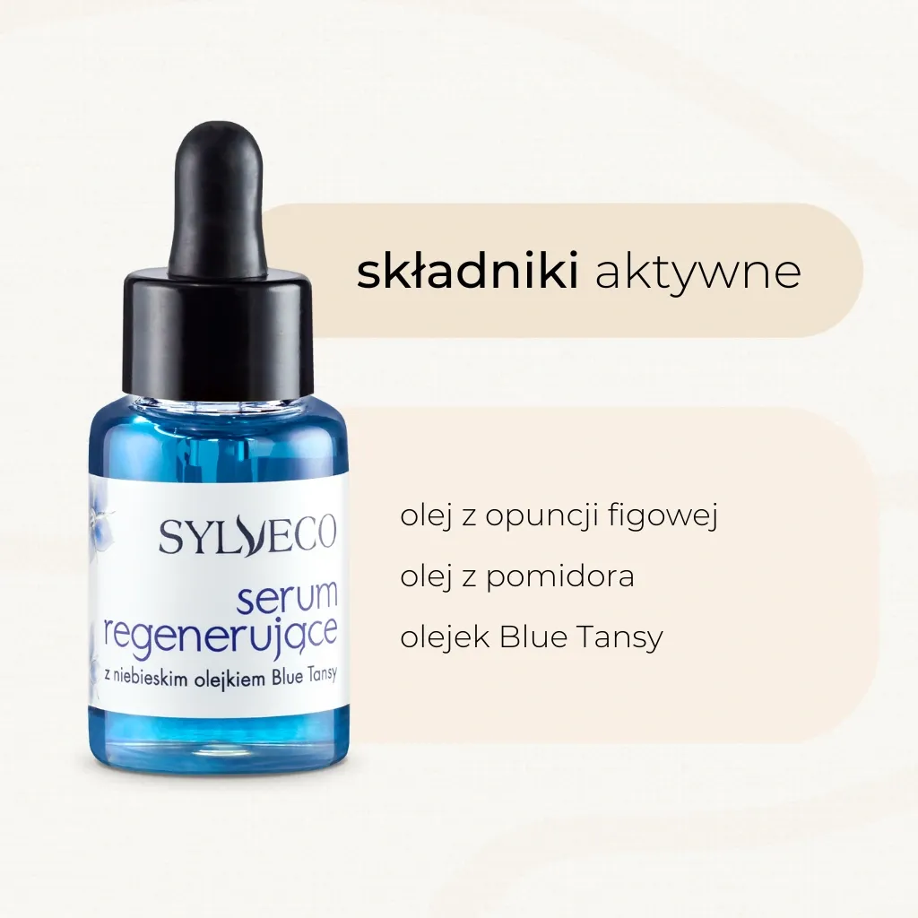 Sylveco Regenererende Ansigtsserum med Blue Tansy
