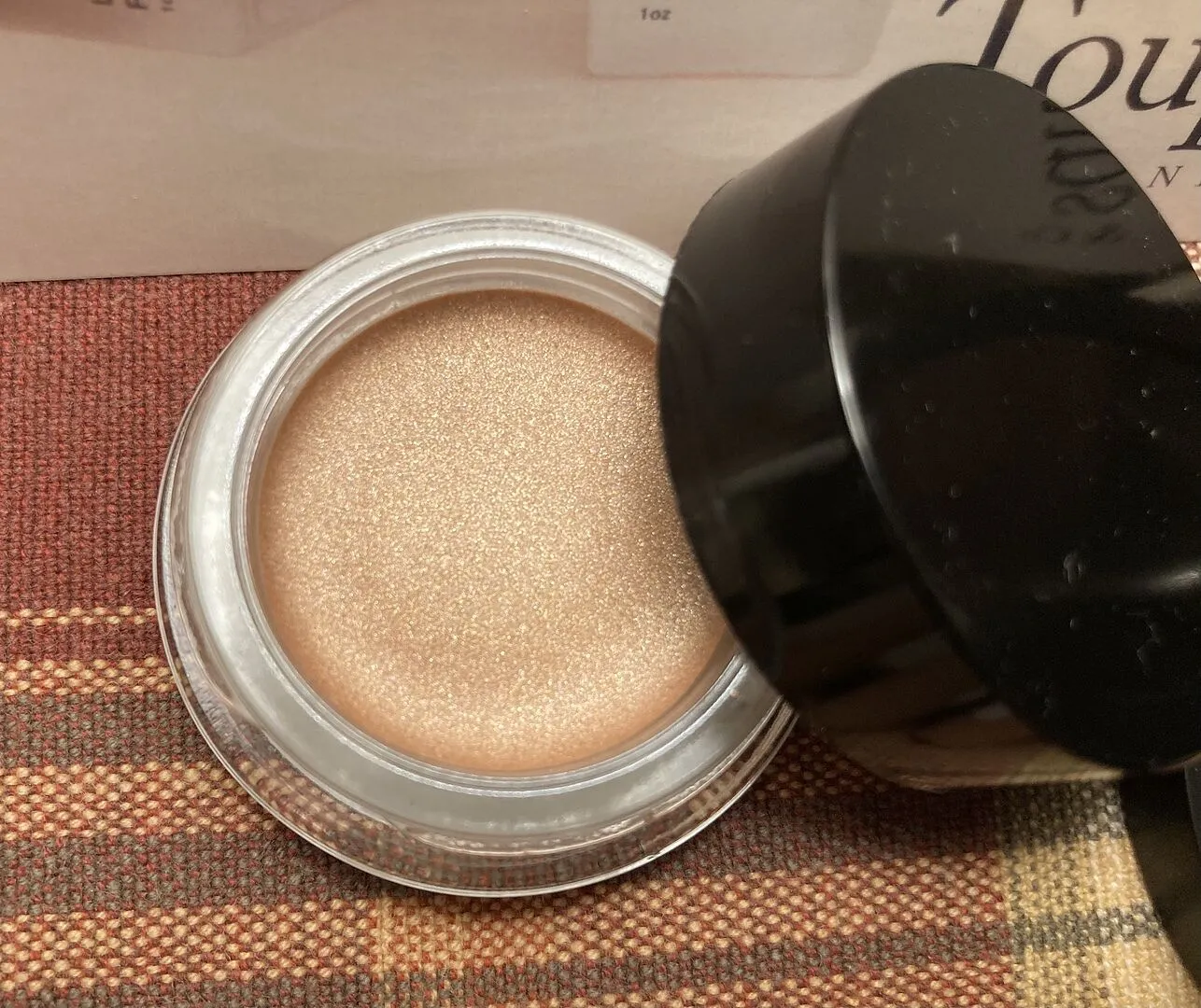 Toups and Co Cream Luminizer highlighter Rose Gold creme