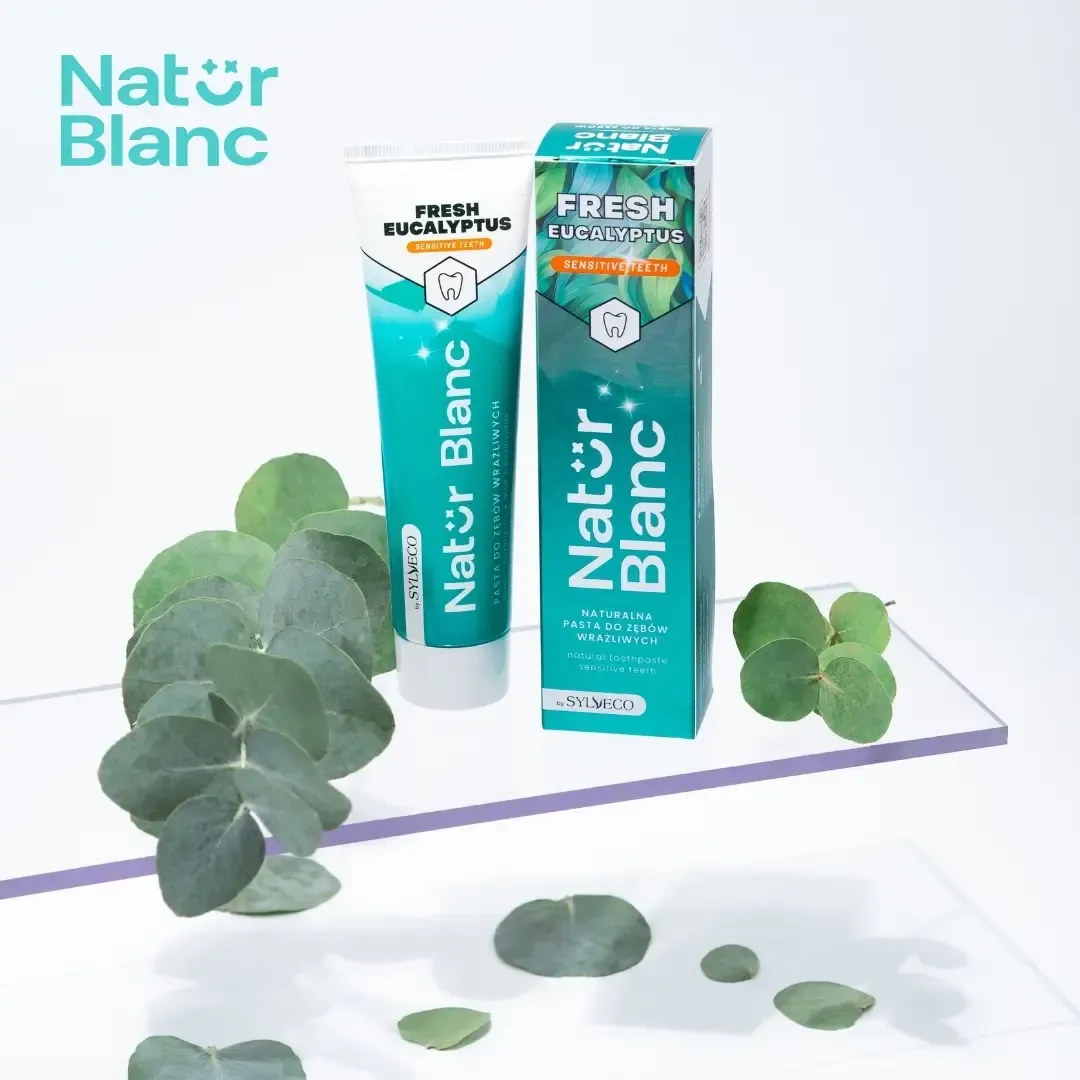 Sylveco Natur Blanc tandpasta Fresh Eucalyptus følsomme