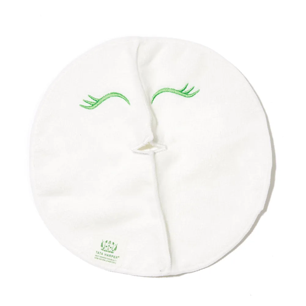 Tata Harper Green Beauty Towelette ansigtsklud 26x24cm
