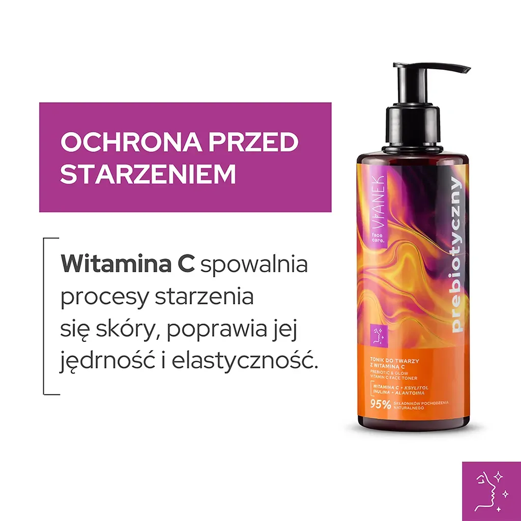 Sylveco Vianek Prebiotisk ansigtstoner C-vitamin