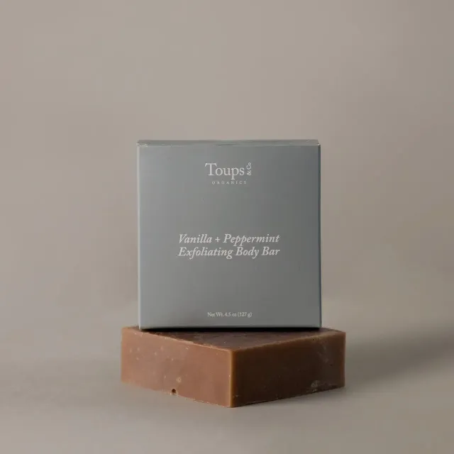 Toups Vanilla Peppermint eksfolierende bodysæbe