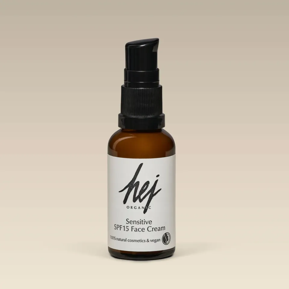 Hej Organic Sensitive LSF15 dagcreme 30 ml til sart hud