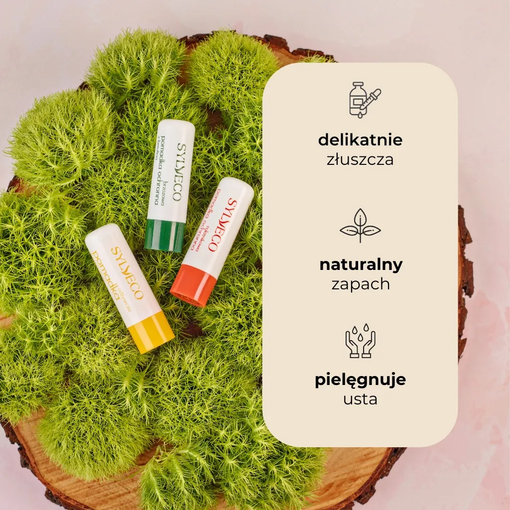 Sylveco Mynte peeling læbepomade 4,6 g betulin