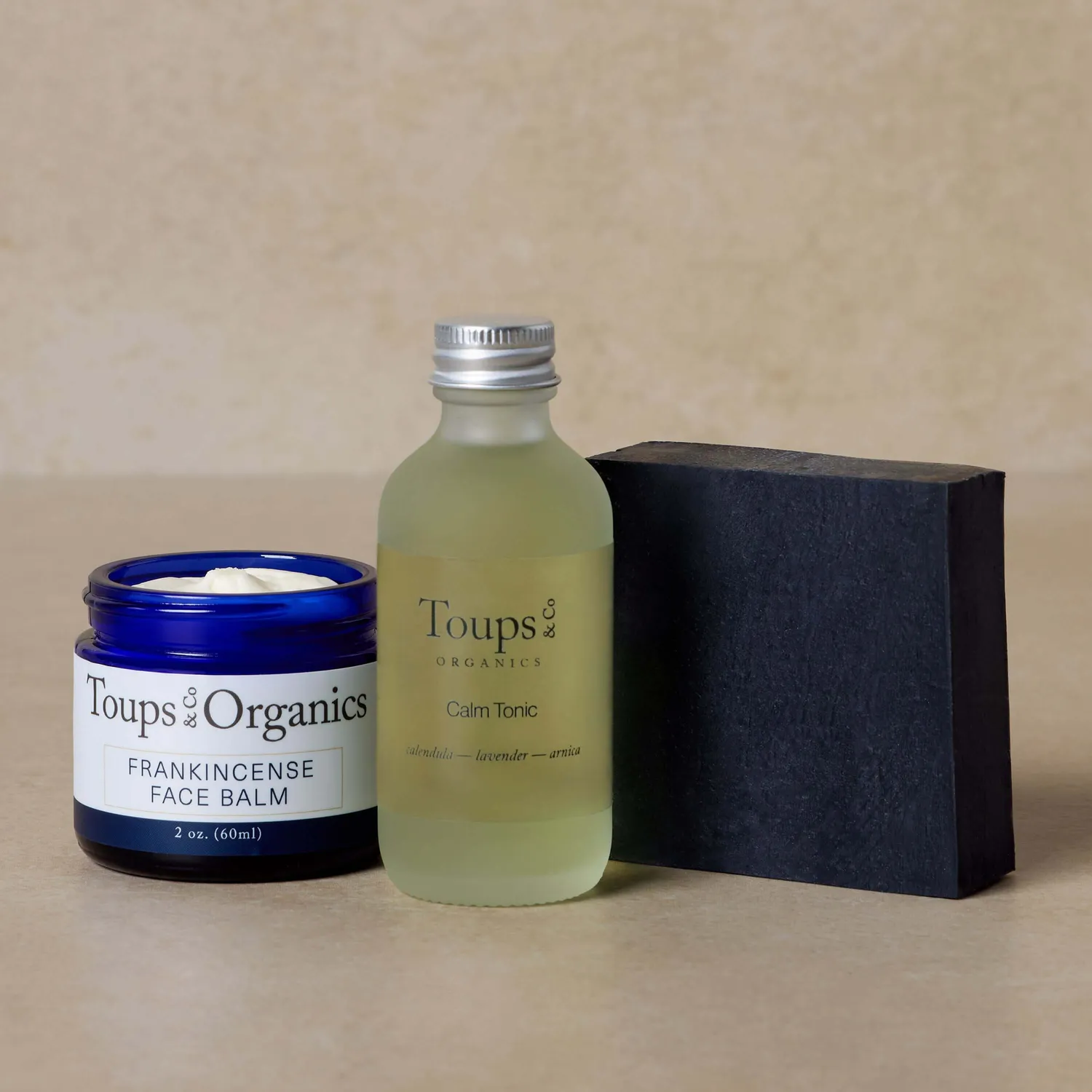 Toups and Co. Organics Essential Facial Set ansigtssæt uren hud