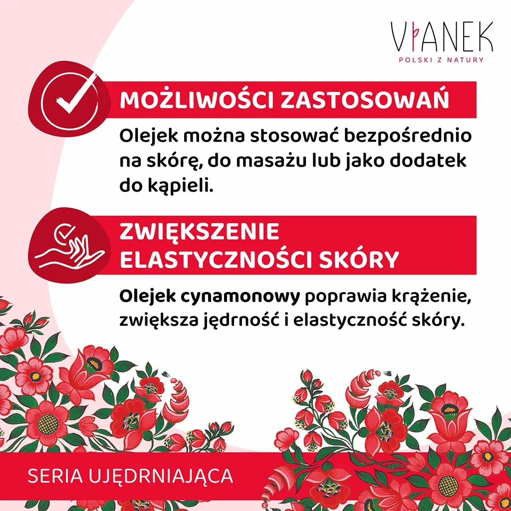 Vianek Opstrammende Kropsolie Kanel 200 ml