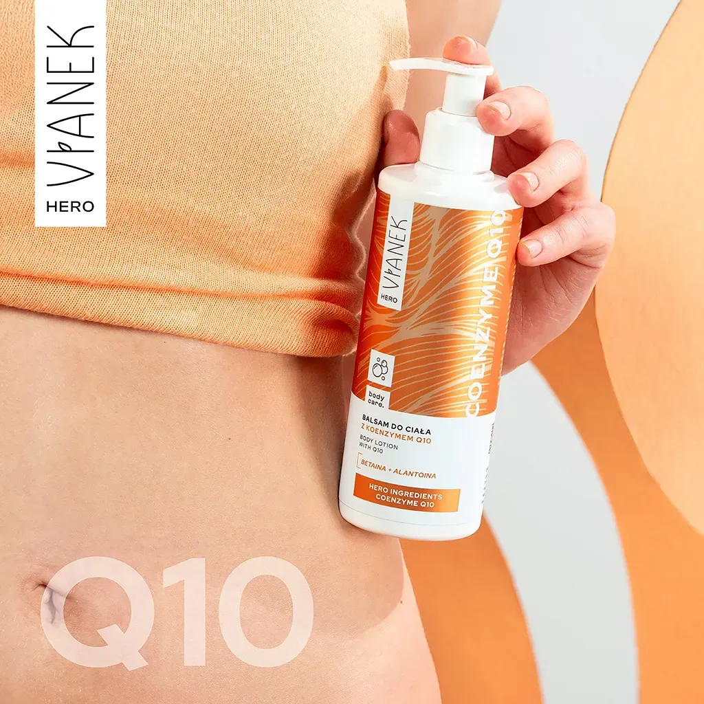 Vianek Hero bodylotion Q10 fast absorbering let formel
