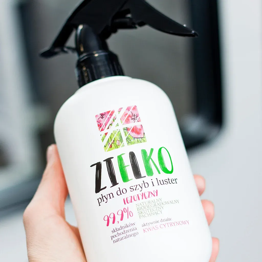 Sylveco Zielko glasrens spejl 4x500ml stribefri
