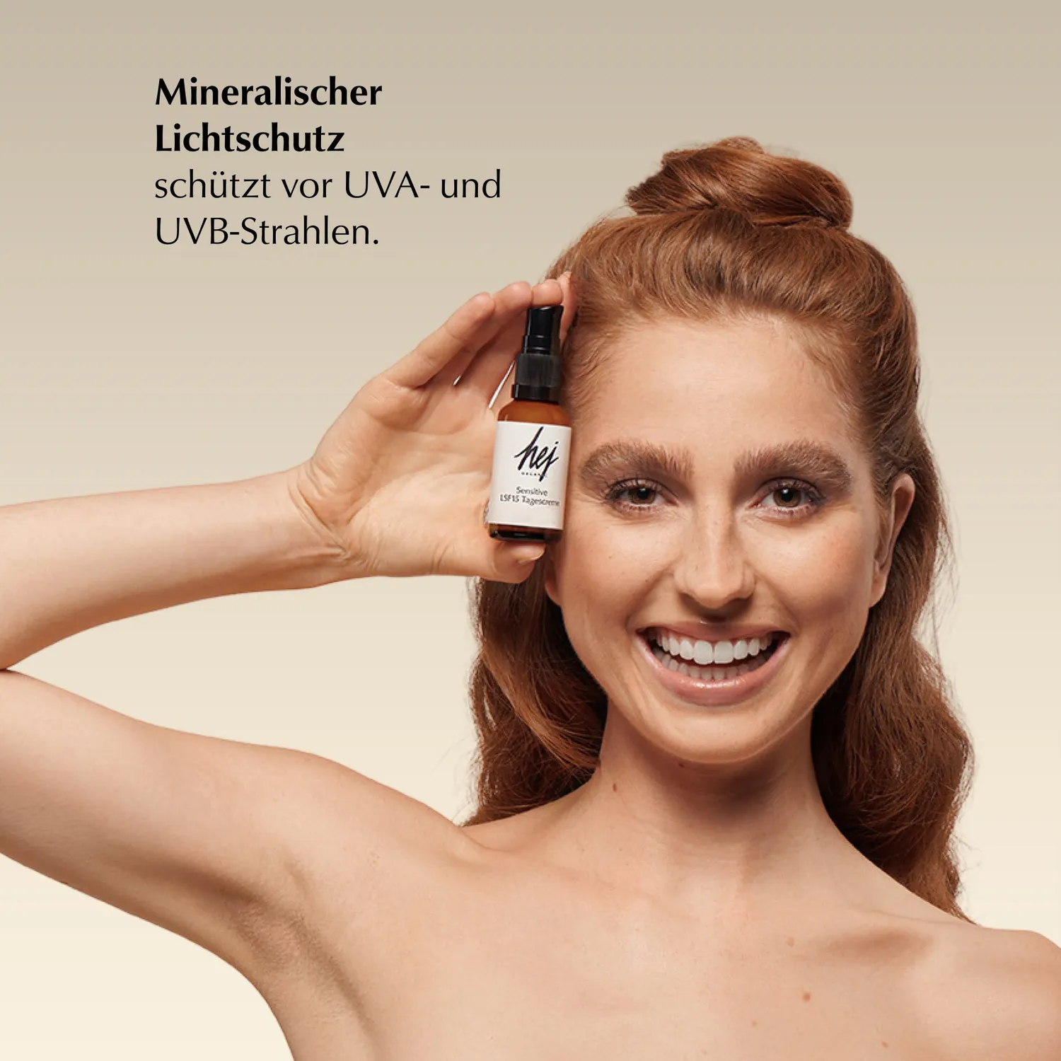 Hej Organic Sensitive LSF15 dagcreme 30 ml til sart hud