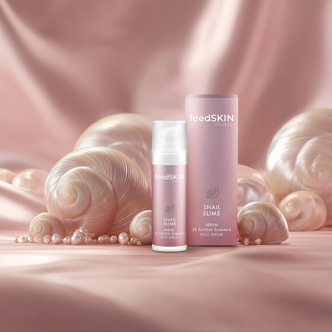Sylveco Feedskin ansigtsserum snegl regenererende