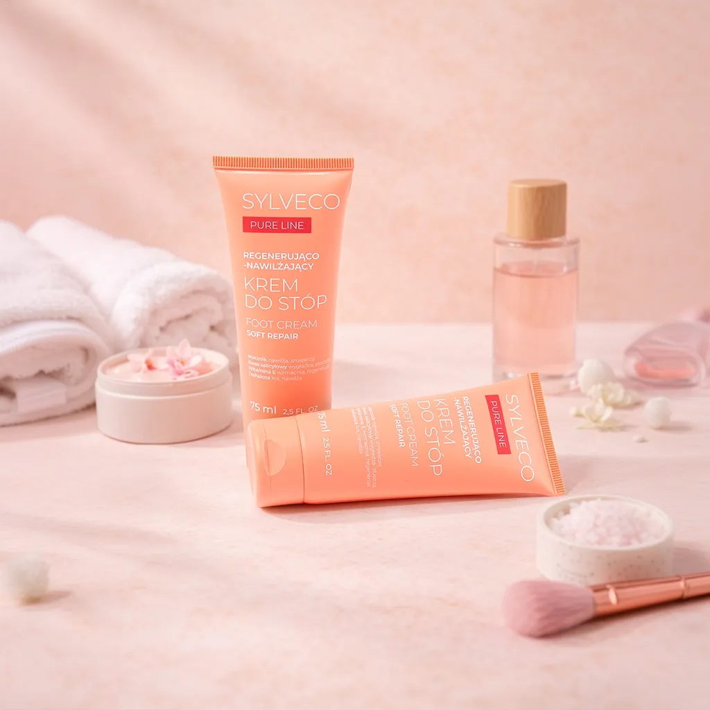 Sylveco Pure Line fodcreme urea fugt hård hud