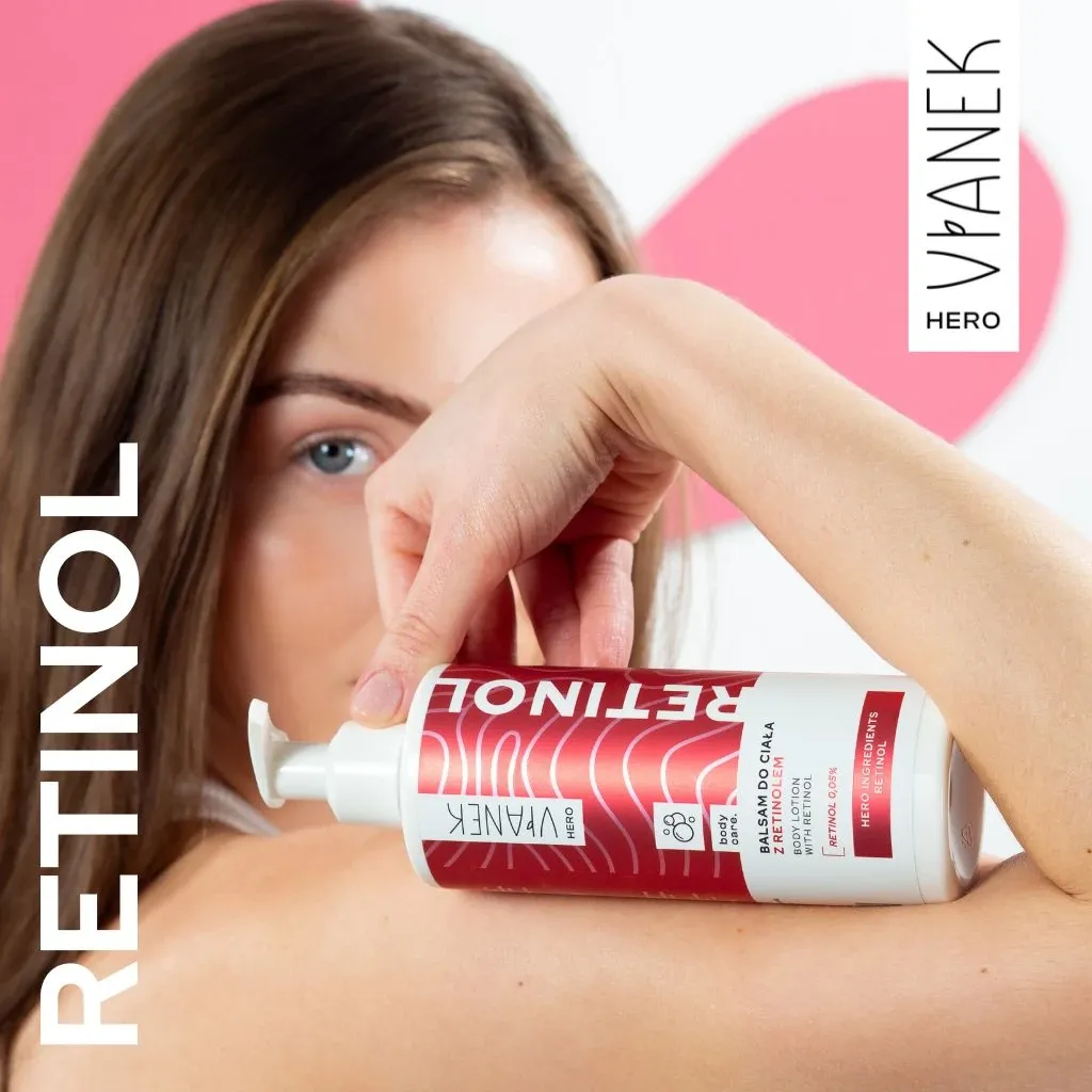 Vianek Hero bodylotion 0,05% retinol aftenpleje