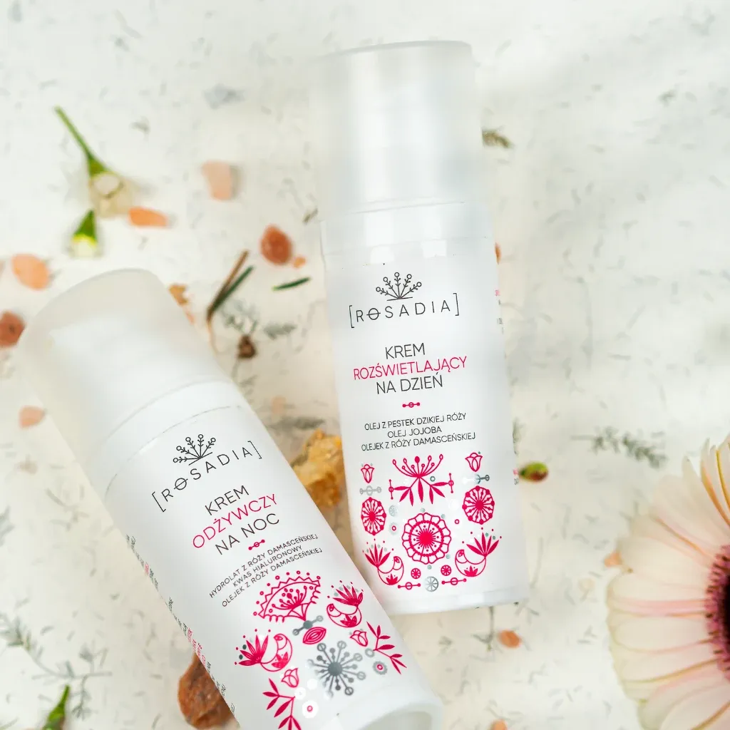 Sylveco Rosadia dagcreme 50 ml sensitiv glød mica