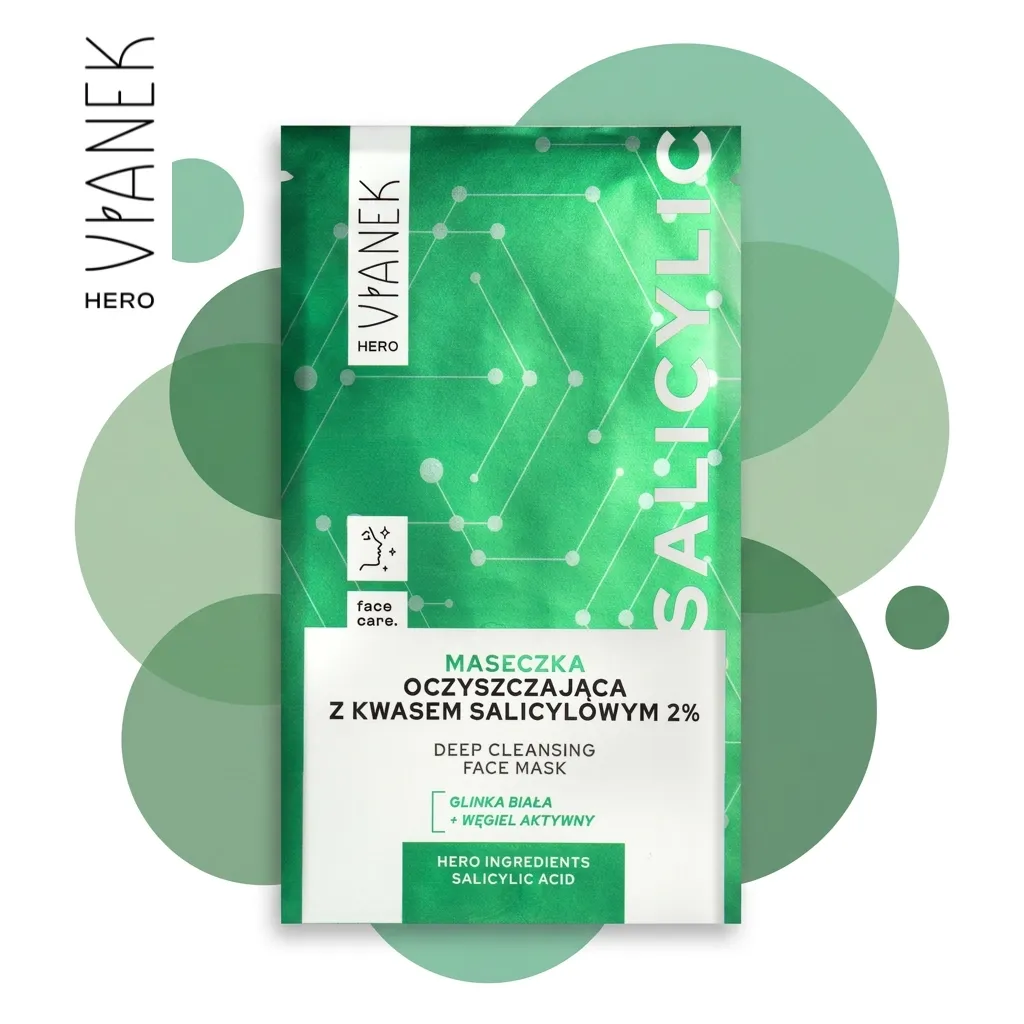 Sylveco Vianek Hero ansigtsmaske 10 ml salicylsyre