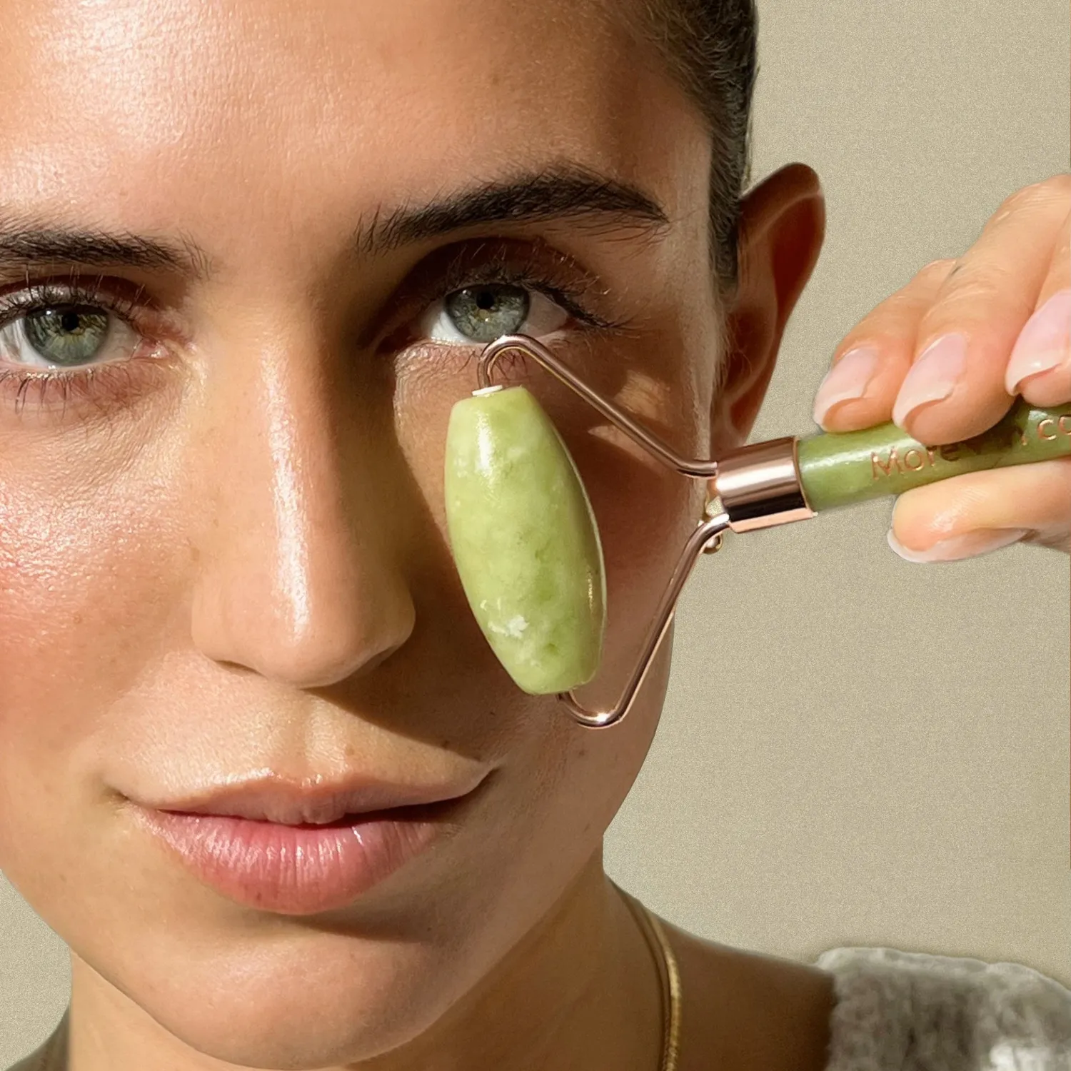 Hej Organic Jade Roller ansigtsrulle 1 stk jade