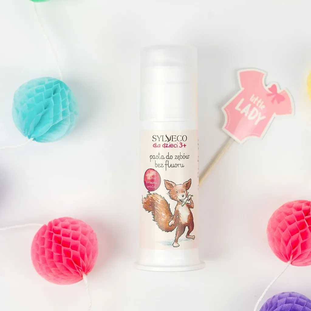 Sylveco Børn 3+ tandpasta uden fluor solbær