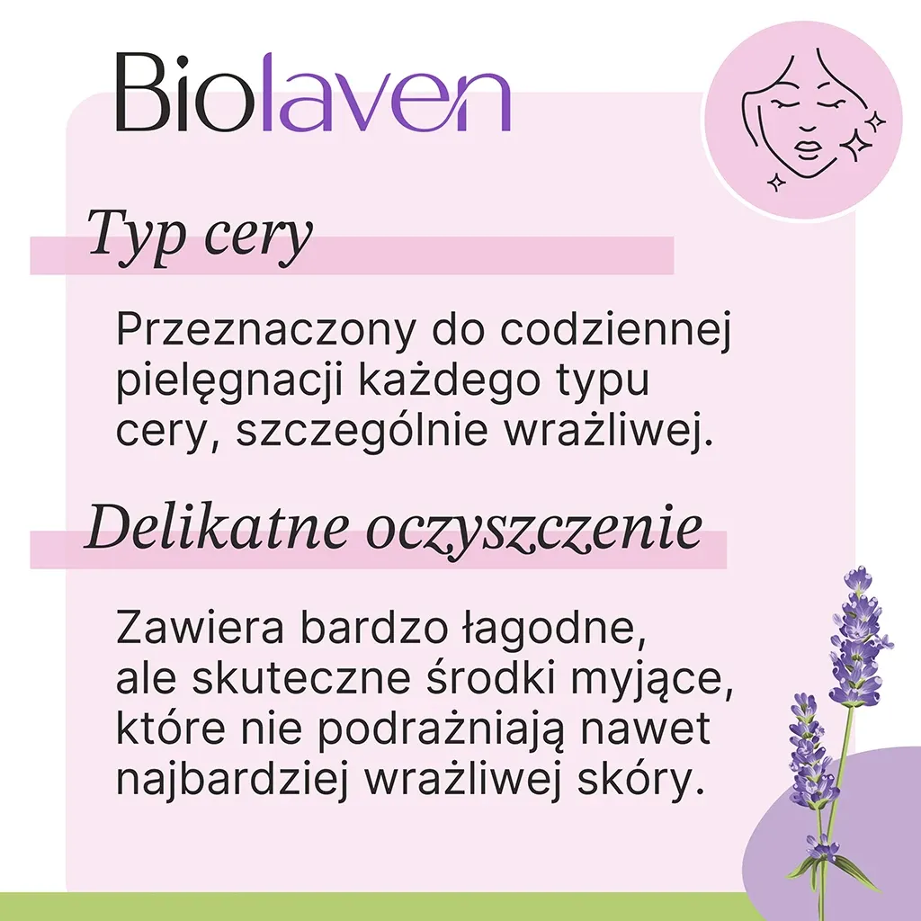 Sylveco Biolaven renseskum 150 ml mild