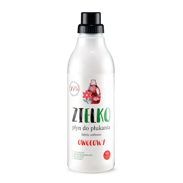Zielko frugt skyllemiddel 1 l blødt tøj