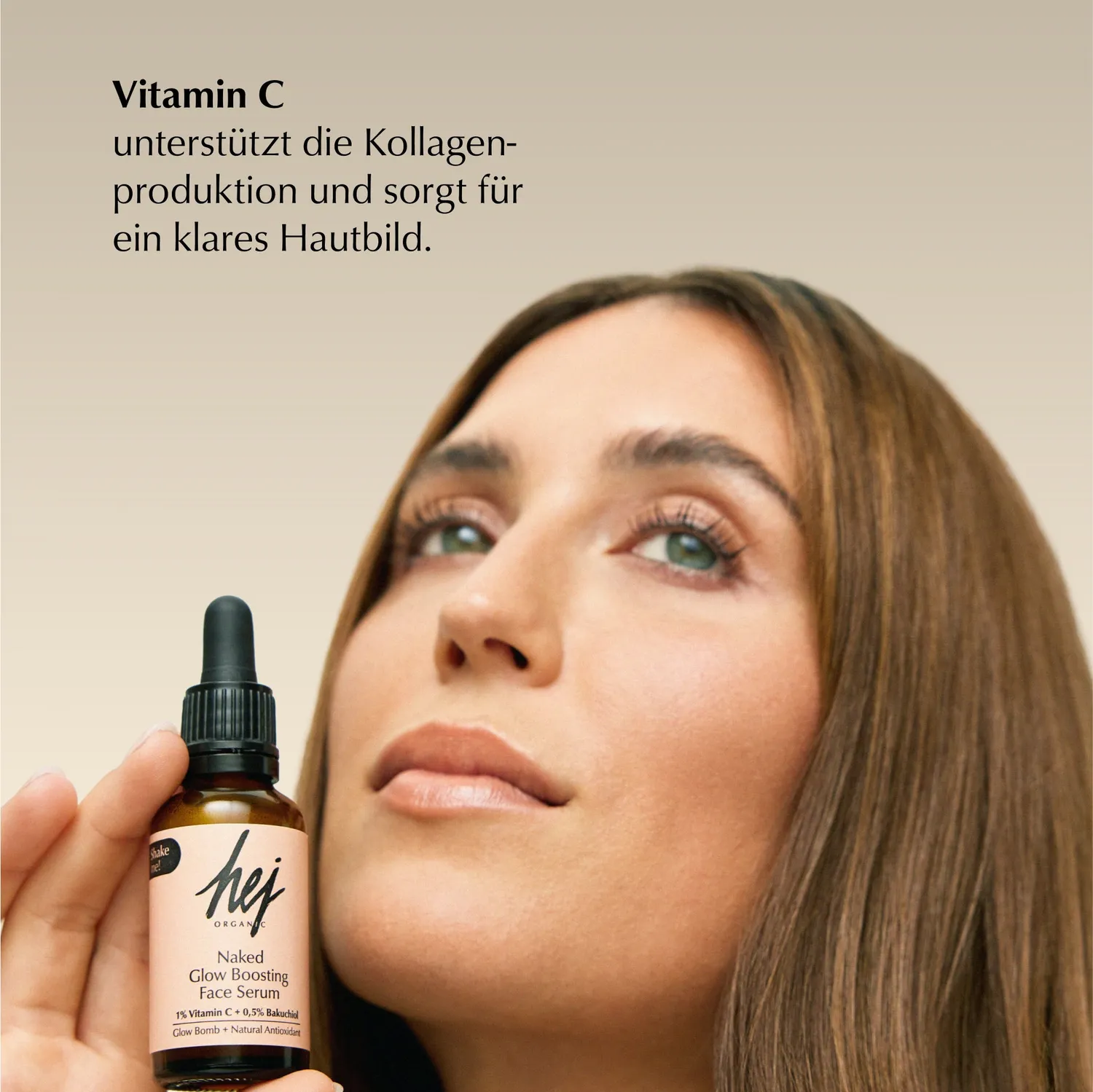 Hej Organic Naked Glow Boosting serum C-vitamin 30 ml