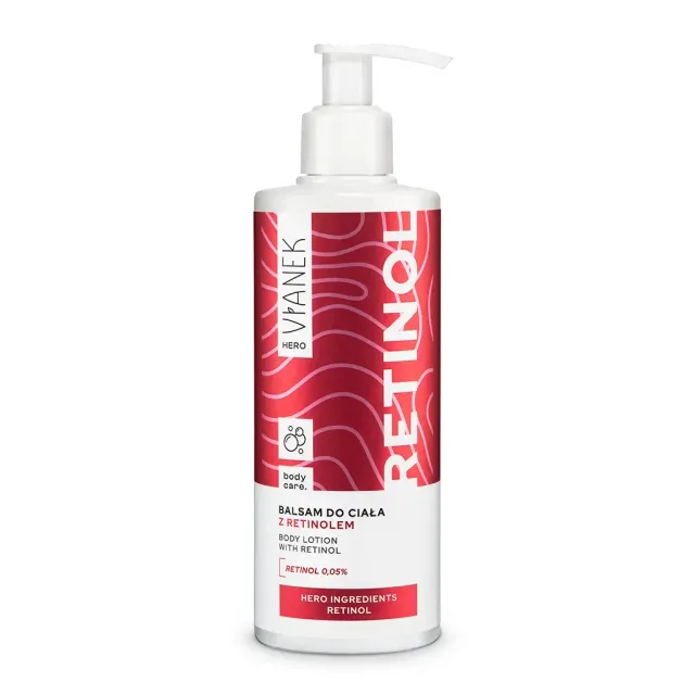 Vianek Hero bodylotion 0,05% retinol aftenpleje