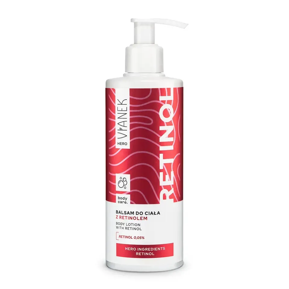 Vianek Hero bodylotion 0,05% retinol aftenpleje