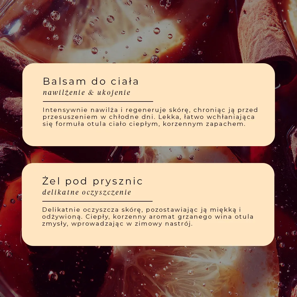 Sylveco vintersæt gløgg shower gel og bodylotion