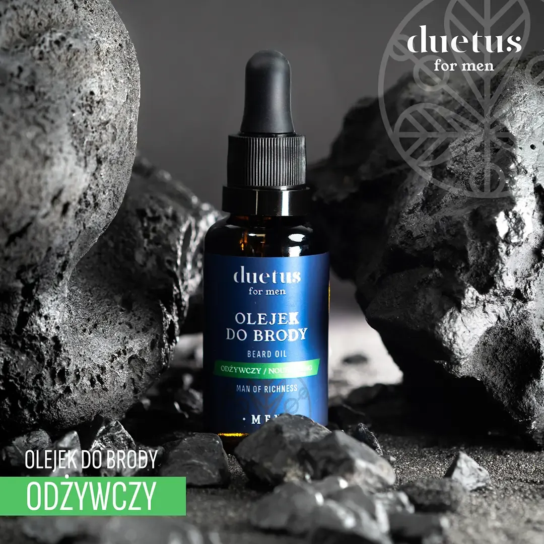Duetus For Men Man of Richness skægolie argan
