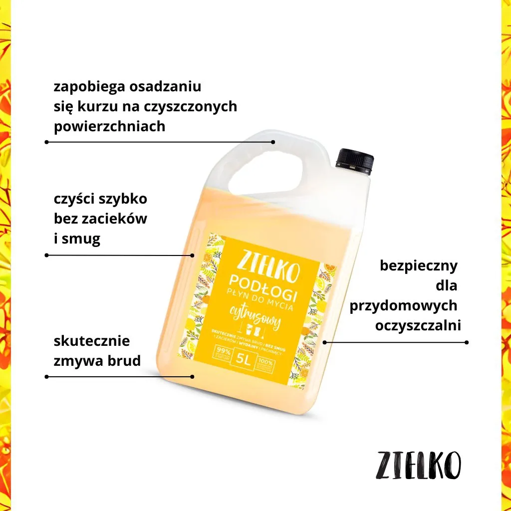 Sylveco Zielko gulvvask 5L citrus