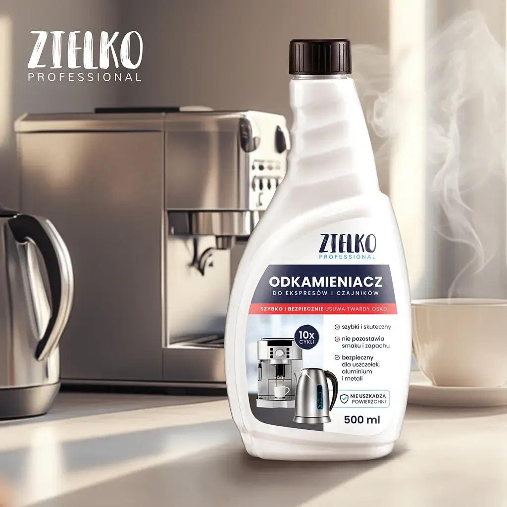 Zielko afkalker til espressomaskine og elkedel