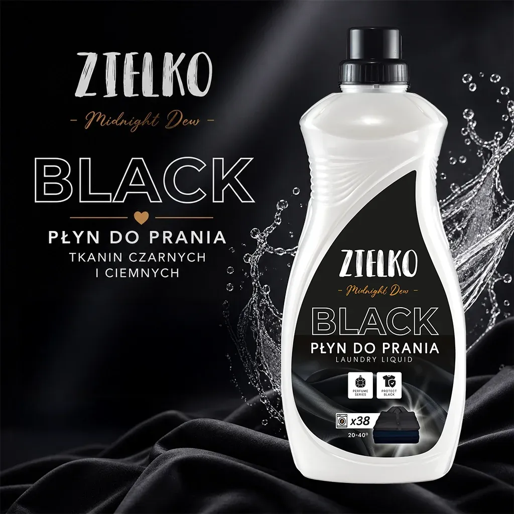 Sylveco Zielko Midnight Dew Vaskemiddel Sort Tøj