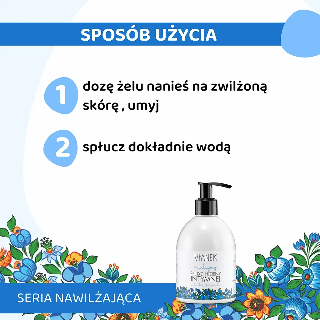 Sylveco Vianek intimvask gel fugtgivende mild