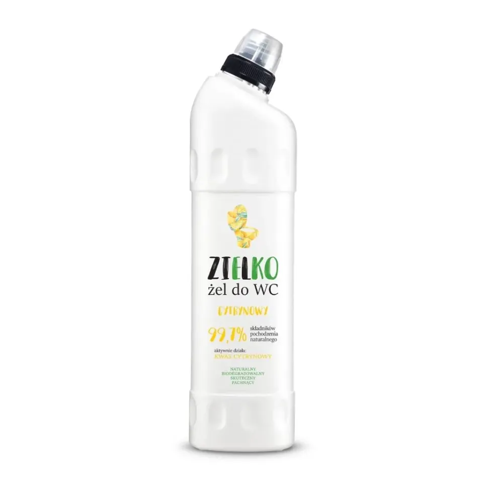 Zielko WC gel citron kalk og hygiejne