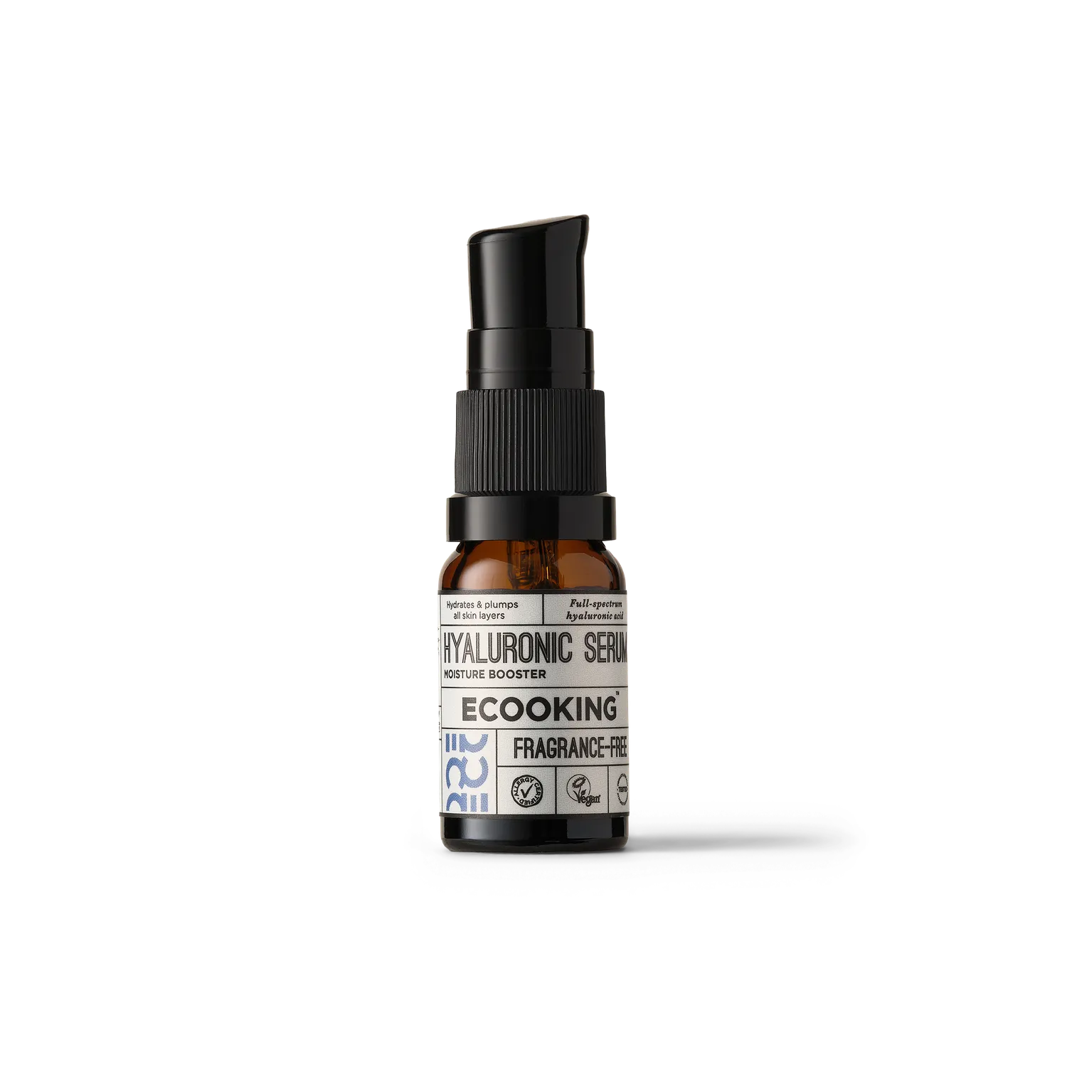 Ecooking Hyaluronsyre Serum hyaluronserum 20 ml til tør hud