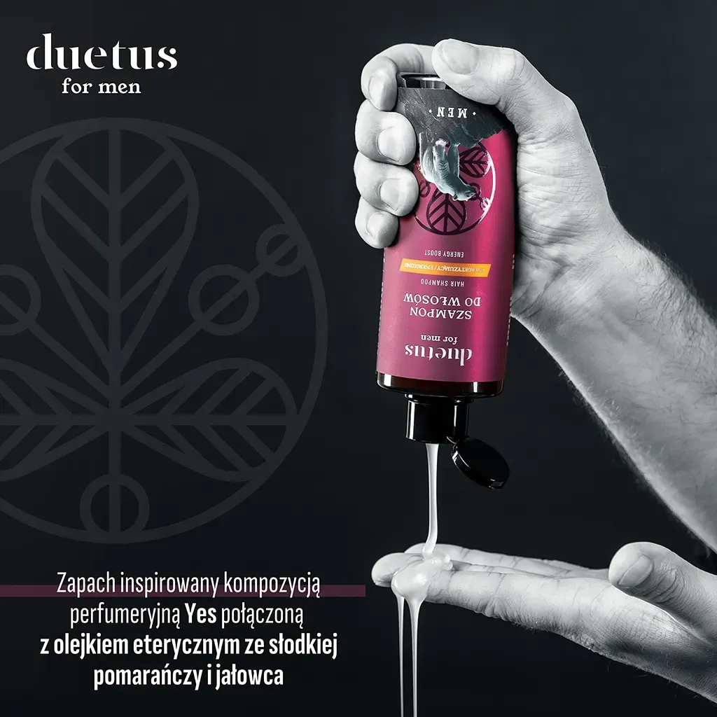 Duetus Men energishampoo koffein frisk