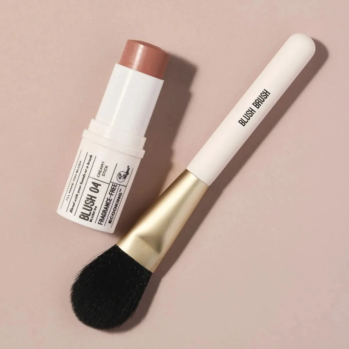 Ecooking Blush Brush makeupbørste – blød syntetisk