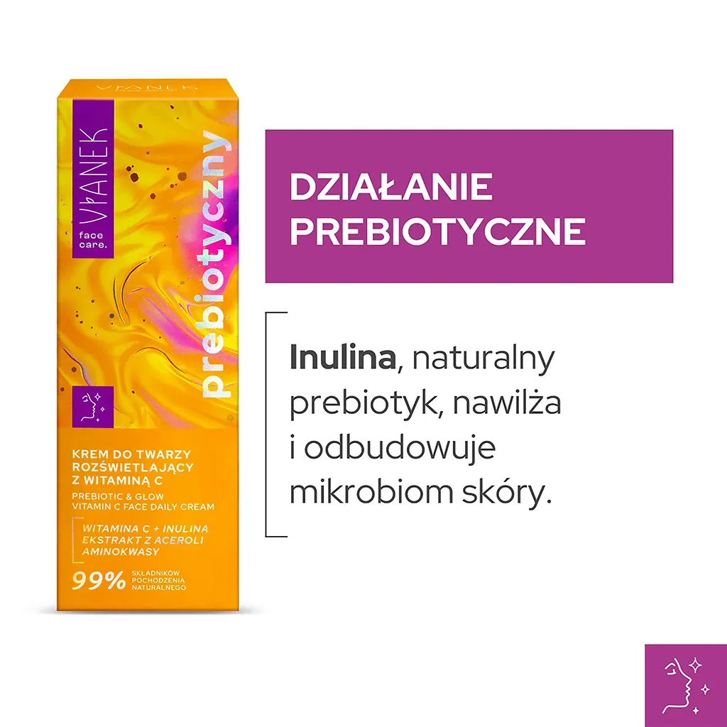 Sylveco Vianek Prebiotisk ansigtscreme C-vitamin oplysende