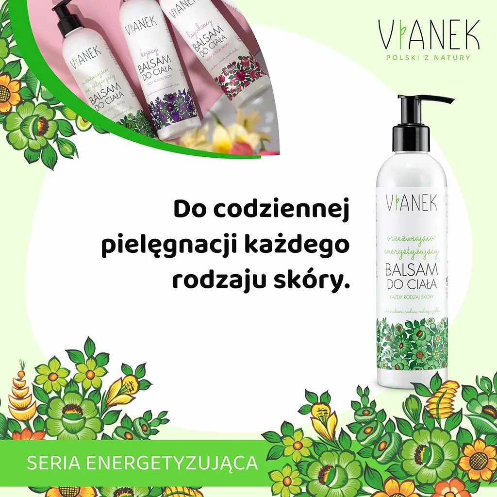 Vianek Forfriskende Bodylotion 300 ml til alle hudtyper