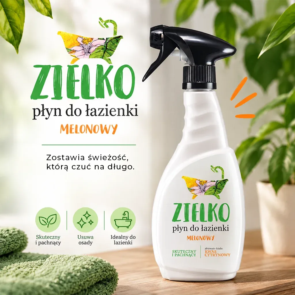 Zielko badeværelses spray 500 ml kalk og snavs